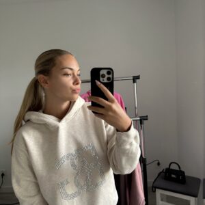 BLUZA DAMSKA BG DIAMOND | BEŻ