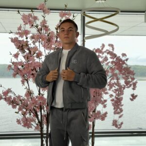 KURTKA MĘSKA BG DAMON | SZARY