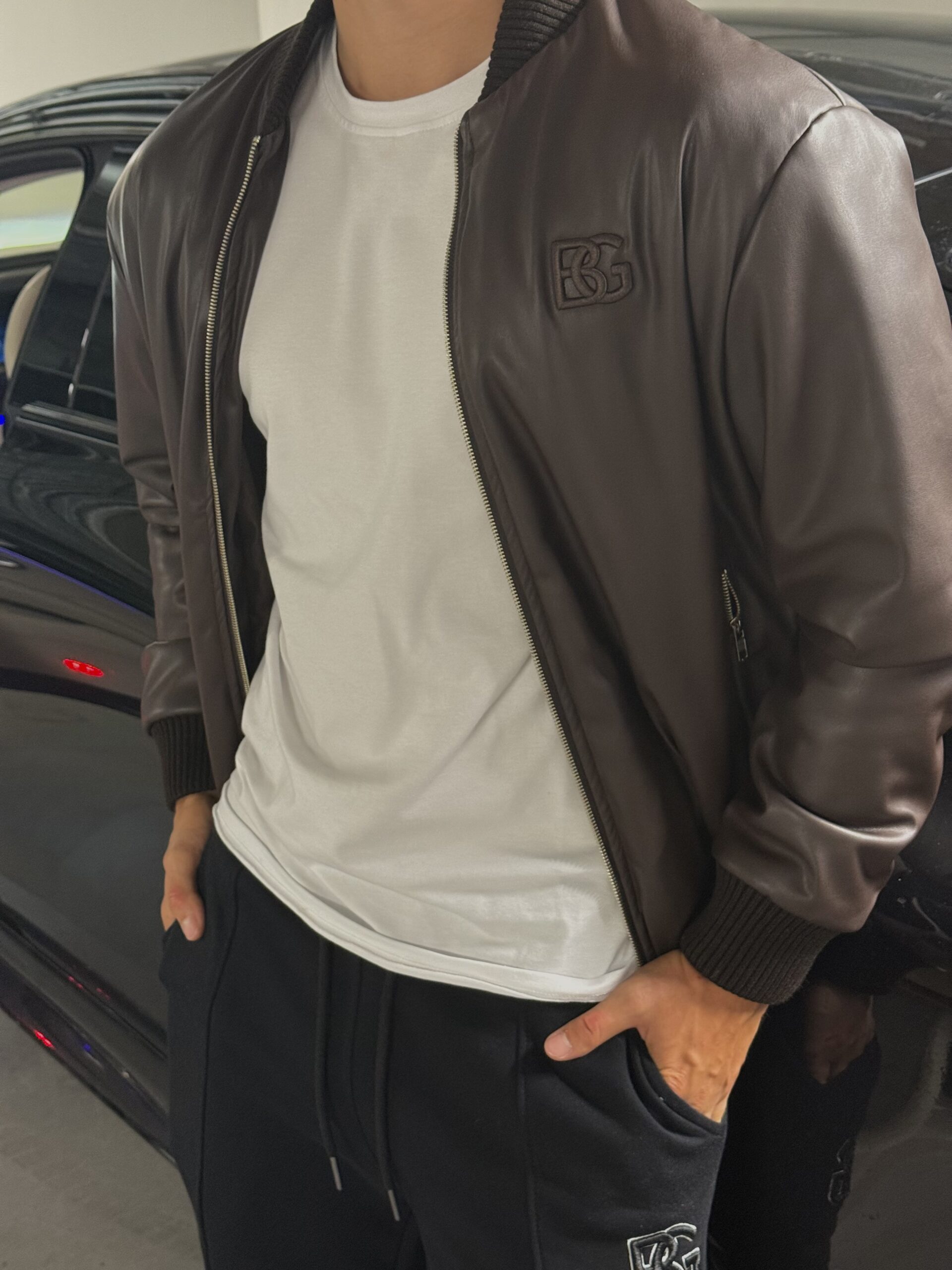 KURTKA MĘSKA BG HYPNOSE | GORZKA CZEKOLADA