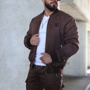 Kurtka męska BG Damon | czekolada